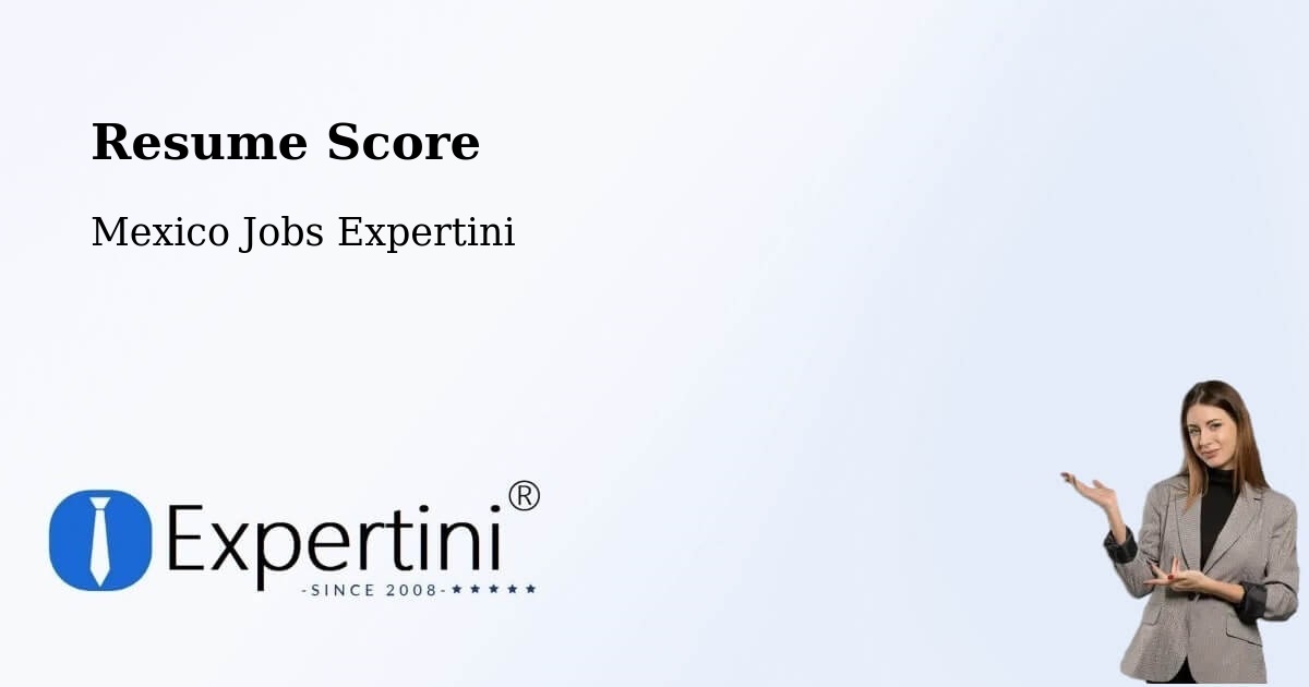 Resume Score & Job Description Match Tool – Palo Gacho - Mexico Jobs Expertini